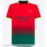 Nuevo Tailandia 4ª Camiseta AC Milan 24/25 Rojo Verde Baratas