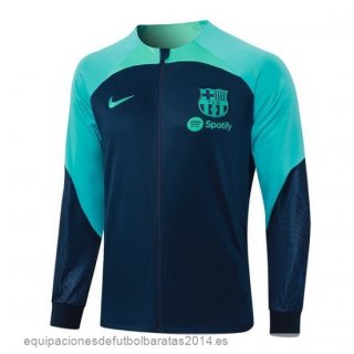 Nuevo Ropa Deportiva Con Cremallera Larga Barcelona 23/24 Azul Marino I Verde Baratas