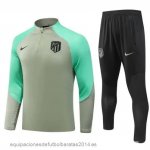 Nuevo Conjunto Completo Sudadera Entrenamiento Atletico Madrid 23/24 Verde Baratas Nuevo Conjunto Completo Sudadera Entrenamiento Atletico Madrid 23/24 Verde Baratas