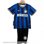 Nuevo 1ª Conjunto De Niños Inter Milan Retro 2009 2010 Azul Baratas