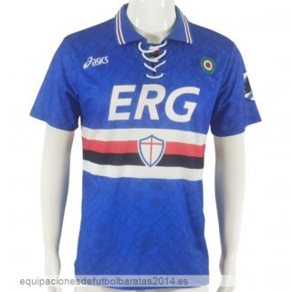 Nuevo 1ª Camiseta Sampdoria Retro 1994 1995 Azul Baratas