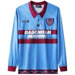 Nuevo 2ª Manga Larga West Ham United Retro 1995 1997 Azul Baratas Nuevo 2ª Manga Larga West Ham United Retro 1995 1997 Azul Baratas