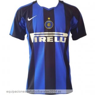 Nuevo 1ª Camiseta Inter Milan Retro 2004 2005 Azul Baratas