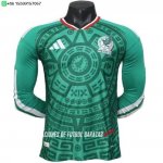 Nuevo 1ª Jugadores Manga Larga Mexico 2026 Baratas