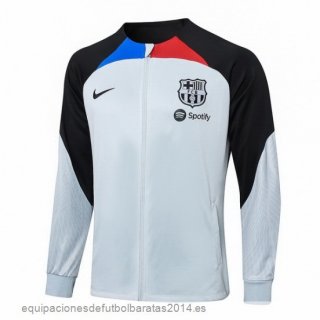 Nuevo Ropa Deportiva Con Cremallera Larga Barcelona 23/24 Gris Negro Baratas