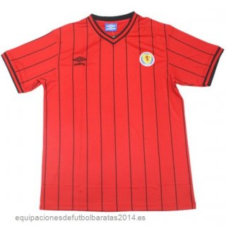 Nuevo 2ª Camiseta Escocia Retro 1982 Rojo Baratas