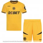 Nuevo 1ª Conjunto De Niños Wolves 24/25 Amarillo Baratas Nuevo 1ª Conjunto De Niños Wolves 24/25 Amarillo Baratas