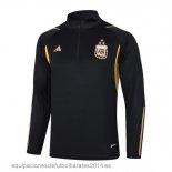 Nuevo Sudadera Entrenamiento Argentina 2023 Negro Amarillo Baratas