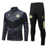 Nuevo Chaqueta Borussia Dortmund 22/23 Negro Amarillo Gris Baratas