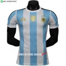 Nuevo Especial Jugadores Camiseta Argentina 2026 Azul IIIIII Blanco Baratas