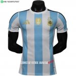 Nuevo Especial Jugadores Camiseta Argentina 2026 Azul IIIIII Blanco Baratas