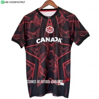 Nuevo Tailandia Especial Camiseta Canadá 2026 Rojo Negro Baratas