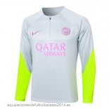 Nuevo Sudadera Entrenamiento Paris Saint Germain 23/24 Gris Verde Baratas