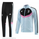 Nuevo Conjunto Completo Ropa Deportiva Con Cremallera Larga Juventus 24/25 Gris Rosa Baratas