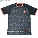 Nuevo Tailandia Especial Camiseta Portugal 2026 Negro Amarillo Rojo Baratas