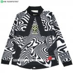 Nuevo Tailandia Portero Camiseta Manga Larga Brasil 2026 Negro Baratas