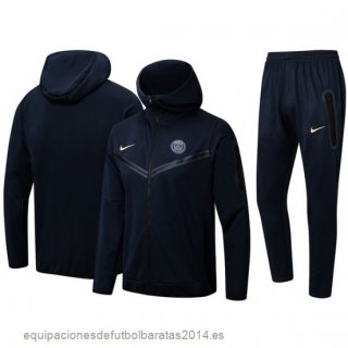 Nuevo Conjunto Completo Chaqueta Con Capucha Paris Saint Germain 24/25 Negro Baratas