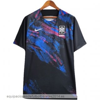 Nuevo Tailandia Previo al partido Camiseta Corea 2023 Negro Baratas