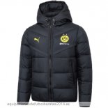 Nuevo Chaqueta De Algodón Borussia Dortmund 23/24 Negro Baratas