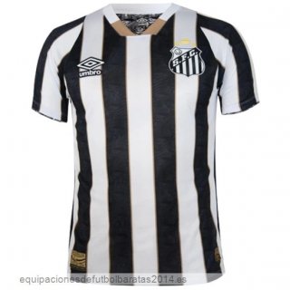 Nuevo Tailandia 2ª Camiseta Santos 24/25 Negro Blanco Baratas