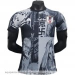 Nuevo Tailandia Especial Jugadores Camiseta Japon 2024 Negro Gris Baratas Nuevo Tailandia Especial Jugadores Camiseta Japon 2024 Negro Gris Baratas
