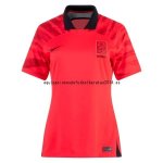 Nuevo 1ª Camiseta Mujer Corea 2022 Rojo Baratas