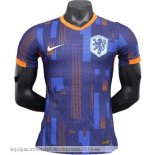 Nuevo 2ª Jugadores Camiseta Holanda 2024 Azul Baratas