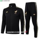 Nuevo Conjunto Completo Ropa Deportiva Con Cremallera Larga México 2026 Negro Baratas