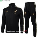 Nuevo Conjunto Completo Ropa Deportiva Con Cremallera Larga México 2026 Negro Baratas