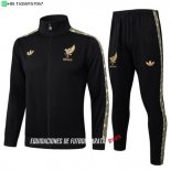 Nuevo Conjunto Completo Ropa Deportiva Con Cremallera Larga México 2026 Negro Baratas