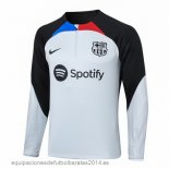 Nuevo Sudadera Entrenamiento Barcelona 23/24 Gris Rojo Azul Baratas