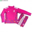 Nuevo Portero Conjunto De Niños Manga Larga Mexico 2026 Rosa Baratas