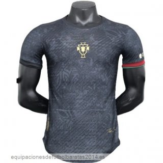 Nuevo Tailandia Especial Jugadores Camiseta Portugal 2023 Negro Baratas