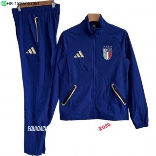 Nuevo Conjunto Completo Rompevientos Italia 2026 Azul Baratas