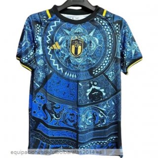 Nuevo Tailandia Especial Camiseta Italia 2024 Azul Baratas