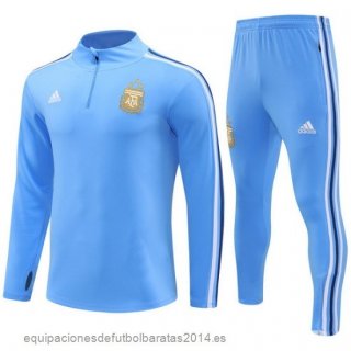 Nuevo Conjunto Completo Sudadera Entrenamiento Argentina 2023 I Azul Baratas