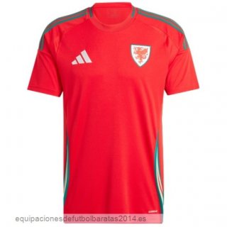 Nuevo Tailandia 1ª Camiseta Gales 2024 Rojo Baratas