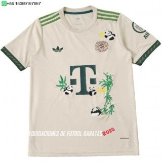 Nuevo Tailandia Especial Camiseta Bayern Múnich 25/26 Amarillo I Verde Baratas