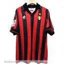 Nuevo 1ª Camiseta AC Milan Retro 1994 Negro Rojo Baratas