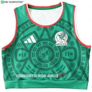 Nuevo 1ª Camiseta Sin Mangas Mujer México 2026 Baratas