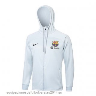 Nuevo Chaqueta Con Capucha Barcelona 23/24 Gris Claro Baratas