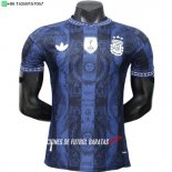 Nuevo Especial Jugadores Camiseta Argentina 2026 Purpura I Azul Baratas