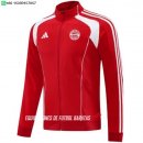 Nuevo Ropa Deportiva Con Cremallera Larga Bayern Múnich 25/26 Rojo I Blanco Baratas