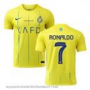 Nuevo NO.7 Ronaldo Tailandia 1ª Camiseta Al Nassr 23/24 Amarillo Baratas