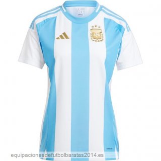 Nuevo 1ª Camiseta Mujer Argentina 2024 Azul Blanco Baratas