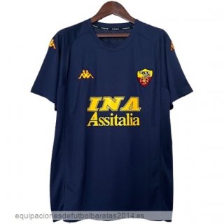 Nuevo 3ª Camiseta As Roma Retro 2000 2001 Azul Baratas