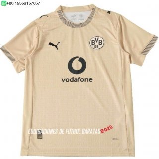 Nuevo Tailandia Especial Camiseta Borussia Dortmund 26/27 Amarillo Baratas