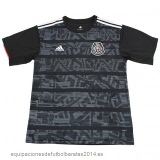 Nuevo 1ª Camiseta Mexico Retro 2019 Negro Baratas