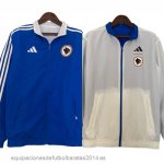 Nuevo Rompevientos AS Roma 23/24 Azul Blanco Baratas Nuevo Rompevientos AS Roma 23/24 Azul Blanco Baratas