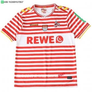 Nuevo Tailandia Especial Camiseta Colonia 25/26 Rojo Blanco Baratas